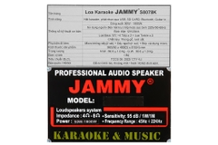 Loa kéo karaoke Jammy S8078K 1800W