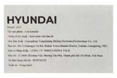 Loa Bluetooth karaoke Hyundai H10 300W