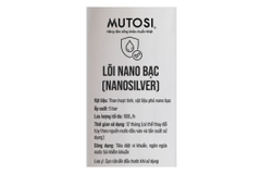 Lõi lọc chức năng Mutosi số 9 Nano bạc