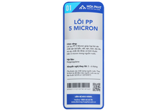Lõi lọc thô đúc liền Hòa Phát số 1 PP 5 micron