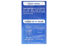 Lõi lọc thô Hòa Phát số 2 than hoạt tính
