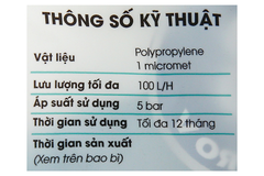 Lõi lọc thô Karofi số 3 Smax Pro V3