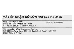 Máy ép chậm Hafele HS-J42S (535.43.392)