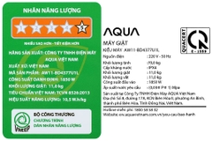 Máy giặt Aqua Inverter 11 kg AW11-BD4377U1L(GN)