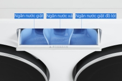 Máy giặt Haier 3 lồng MultiWash Inverter 14 kg (12 kg + 2x1 kg) HW140-BD14697WU1