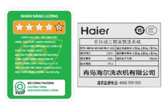 Máy giặt Haier 3 lồng MultiWash Inverter 14 kg (12 kg + 2x1 kg) HW140-BD14697WU1