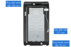 Máy giặt Hisense Inverter 10.5 kg WT105F50