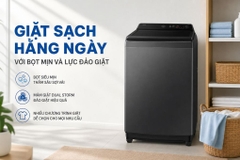 Máy giặt Samsung Ecobubble Inverter 17 kg WA40F17E7CSV