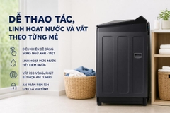 Máy giặt Samsung Ecobubble Inverter 17 kg WA40F17E7CSV