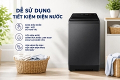 Máy giặt Samsung Ecobubble Inverter 9.5 kg WA40F95E1CSV