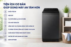 Máy giặt Samsung Ecobubble Inverter 9.5 kg WA40F95E1CSV