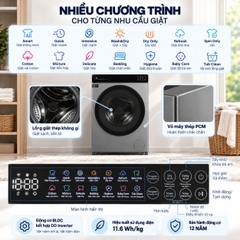 Máy giặt Xiaomi giặt 10.5 kg - sấy 7 kg WD105MJA10VN