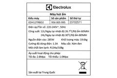 Máy hút ẩm Electrolux EDH12TRBD2