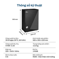 Máy hút ẩm FujiE HM-930ED