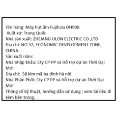 Máy hút ẩm Fujihaia DH90B