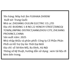 Máy hút ẩm Fujihaia DH90W