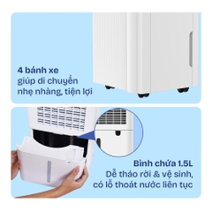 Máy hút ẩm FUJIHOME DH10NEW