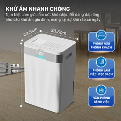 Máy hút ẩm FUJIHOME DH16NW-HEPA