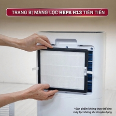 Máy hút ẩm FUJIHOME DH25W-HEPA