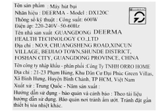 Máy hút bụi cầm tay Deerma DX120C