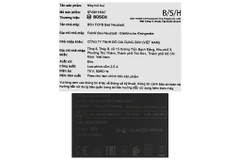 Máy hút bụi không dây Bosch BBS611MAT