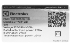 Máy hút mùi âm tủ Electrolux ECP7311GB