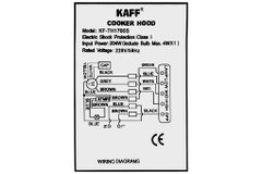 Máy hút mùi âm tủ KAFF KF-TH1700S