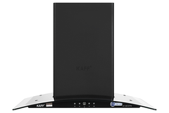 Máy hút mùi kính cong KAFF KF-GB107PB