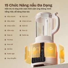 Máy làm sữa hạt đa năng Fujihome SM01B