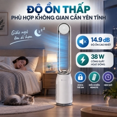 Máy lọc không khí kết hợp quạt không cánh Lumias T08 Plus