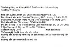 Máy lọc không khí LG PuriCare Aero Hit AS35GGW10.ABAE 35W