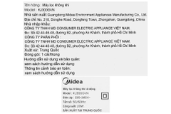 Máy lọc không khí Midea KJ300GVN 23W