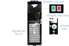 Cây nước nóng lạnh Midea YL1836S-B 520W