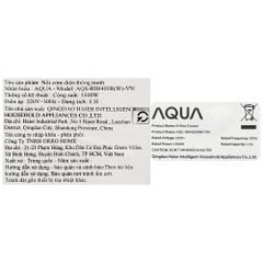 Nồi cơm điện cao tần AQUA 1.5 lít AQS-RIH401R(W)-VN