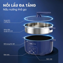 Nồi lẩu điện đa năng Kalite KL568-S 11 lít