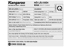Nồi lẩu điện Kangaroo KG40EH2 4 lít