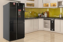 Tủ lạnh Sharp Inverter 572 lít Multi Door SJ-FXP640VG-BK