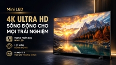 Smart Tivi Mini LED Samsung AI 4K 75 inch UA75M8XHA