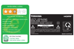 Smart Tivi QLED Toshiba AI 4K 55 inch 55M450RP