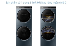 Tháp giặt sấy Haier Laundry Center Inverter giặt 14 kg - sấy 13 kg HWD140-BD14LCU1L(GN)