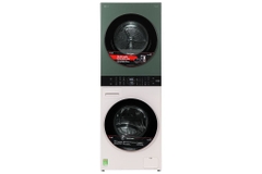 Tháp giặt sấy LG WashTower Inverter giặt 14 kg - sấy 10 kg WT1410NHEG