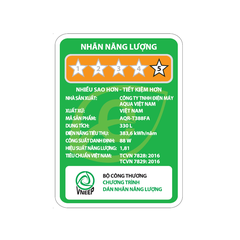Tủ lạnh Aqua Inverter 330 lít AQR-T388FA(WGB)