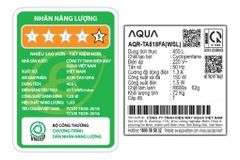 Tủ lạnh Aqua Inverter 455 lít AQR-TA518FA(WSL)