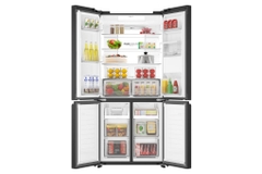 Tủ lạnh Aqua Inverter 529 lít Multi Door AQR-M600XA(WGC)