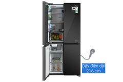 Tủ lạnh Haier Inverter 495 lít Multi Door HM610AGBVNU1