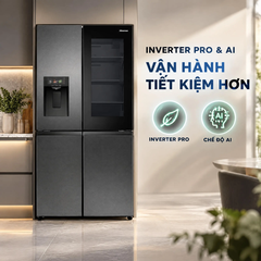 Tủ lạnh Hisense Inverter 615 lít Multi Door RQ600P7AB