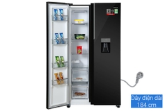 Tủ lạnh Hitachi Inverter 529 lít Side By Side HRSN9563DWGBVN