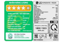 Tủ lạnh LG Inverter 217 lít T21BG