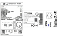 Tủ lạnh LG Inverter 332 lít LBD33BLM