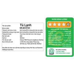 Tủ lạnh Panasonic Inverter 336 lít NR-BV372HGKV